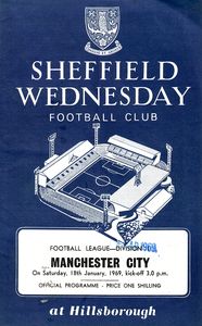 Sheffield Wednesday v Manchester City 1968/69